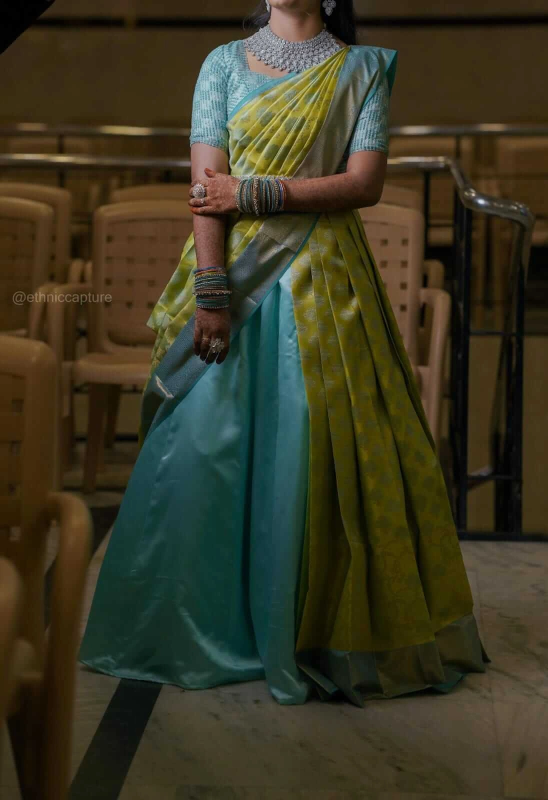 Saree Draping Susmithas Makeup Ramnad